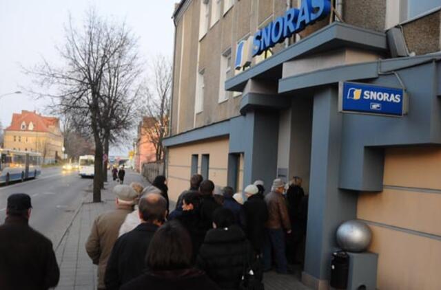 Atidarytas banko SNORAS skyrius Klaipėdoje