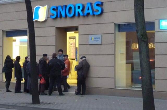 Beveik 90 proc. SNORO indėlininkų atgaus visus pinigus