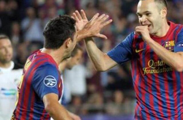 "FC Barcelona" ir "AC Milan" užsitikrino vietas Čempionų lygos aštuntfinalyje