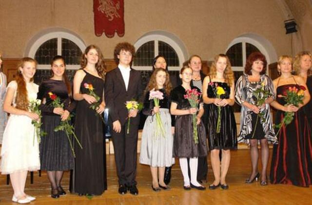 Jaunieji muzikai pagerbė Ferenzą Lisztą