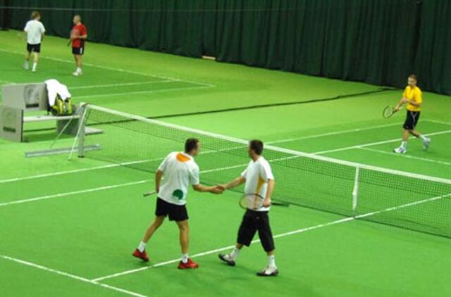 Klaipėdos tenisininkams trūksta aikštynų