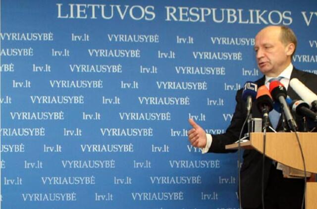 Premjeras apie SNORĄ: tai buvo finansinių machinacijų įstaiga