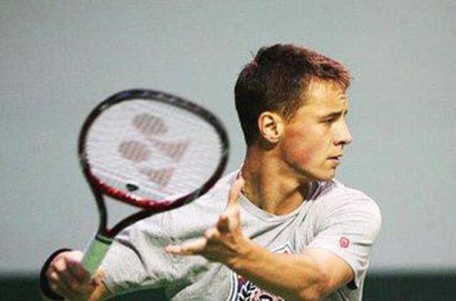 Ričardas Berankis Šveicarijoje pateko į ketvirtfinalį