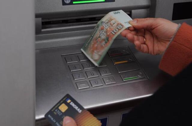 SNORO bankomatuose jau galima gauti iki 500 litų