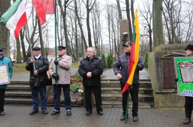 Tradiciškai paminėjo Tilžės akto metines