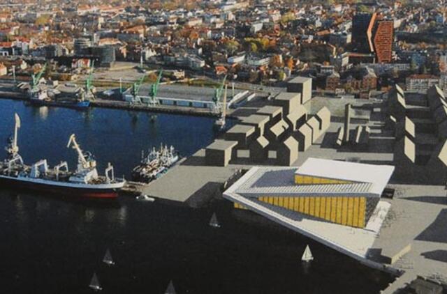 Uostas nenori įsileisti teatro