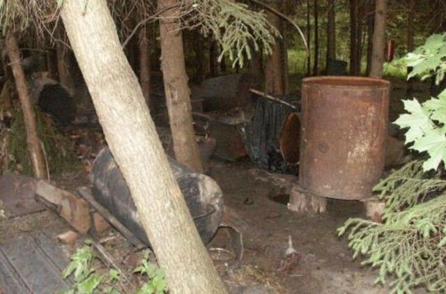 Vežusius naminukę policininkai sustabdė tik apšaudę