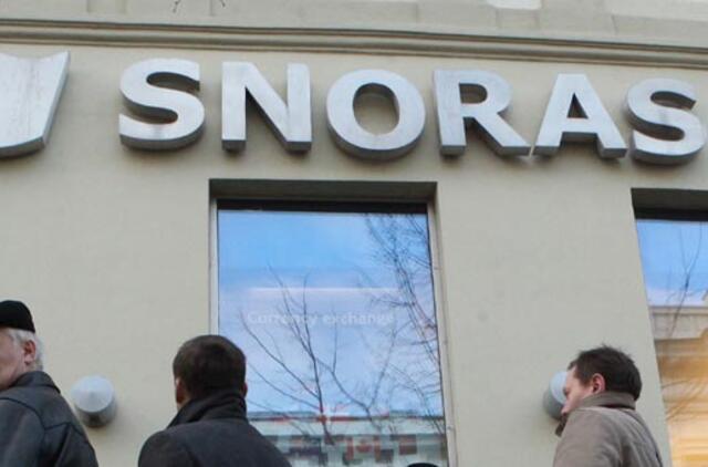 Vyriausybės prašoma padėti įmonėms, kurių pinigai įšaldyti SNORE