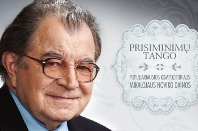 Albume "Prisiminimų tango" - populiariausios kompozitoriaus Mikalojaus Noviko dainos