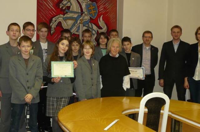 Ekologiniame žaidime nugalėjo Versmės progimnazija