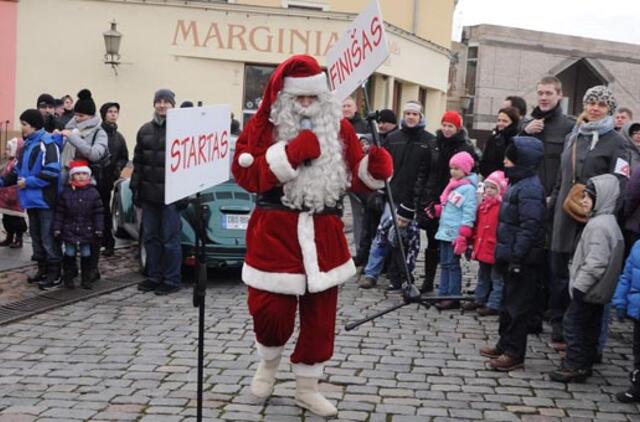 Kalėdų Senelio taurę laimėjo Švaronų šeima