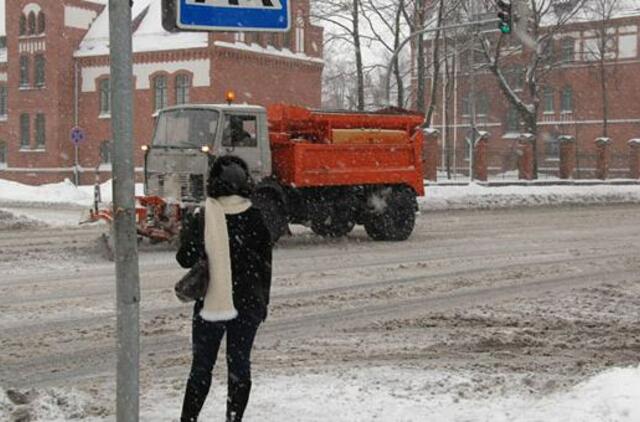 Klaipėdos gatvių valymas nesutriks