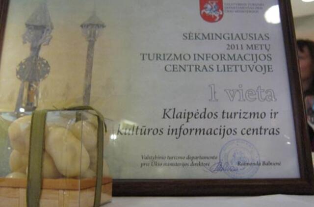 Klaipėdos TIC - sėkmingiausias metų turizmo projektas