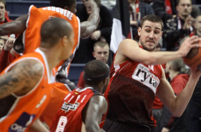 "Lietuvos rytas" nepasigailėjo Le Mano krepšininkų