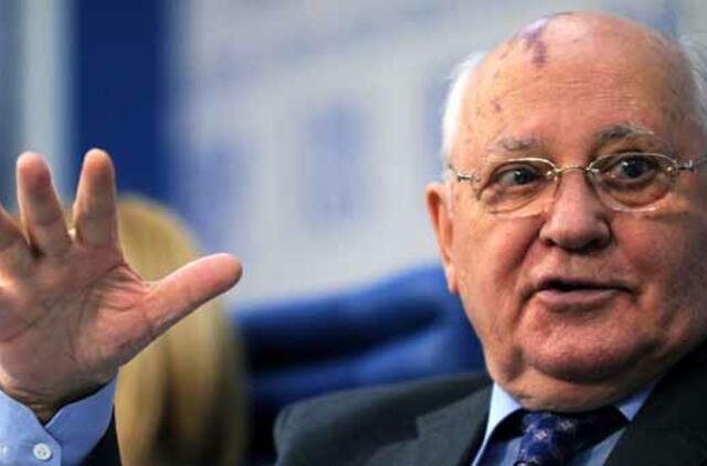 Michailas Gorbačiovas paragino Vladimirą Putiną pasitraukti iš politikos