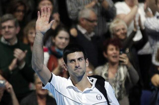 Novakas Djokovičius paskelbtas geriausiu Europos sportininku