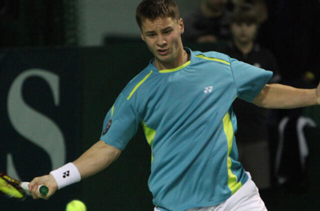 Pajėgiausių Lietuvos tenisininkų dvikovą laimėjo Ričardas Berankis