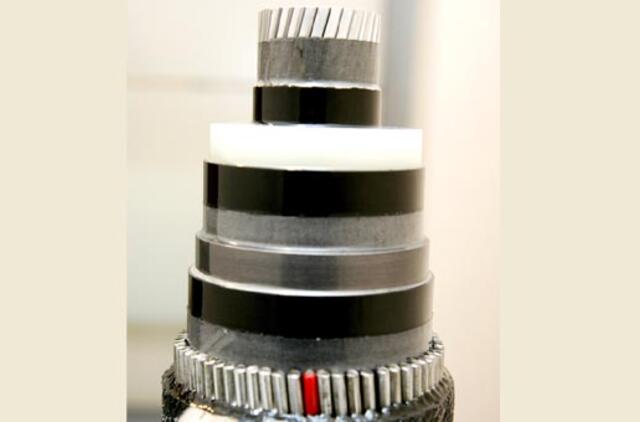 Pradėtas gaminti "NordBalt" elektros jungties jūrinis kabelis