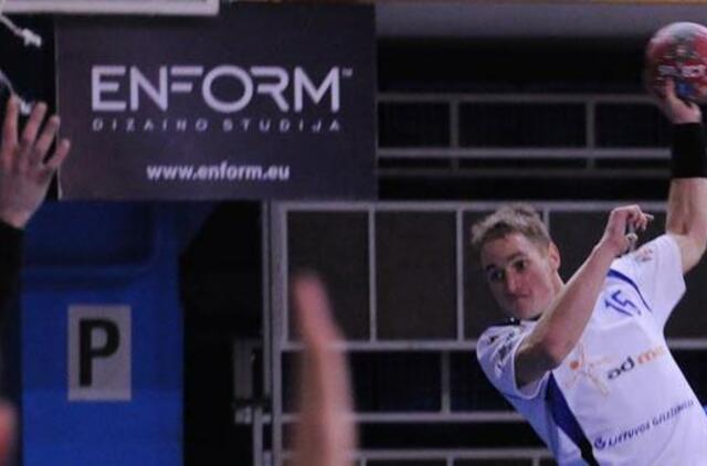 Prieš čempionato pertrauką - sunki pergalė