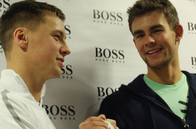 Ričardas Berankis ir Laurynas Grigelis kovos dėl 10 tūkst litų čekio