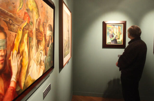 Šimtus savo paveikslų Samuelis Bakas norėtų padovanoti Lietuvai