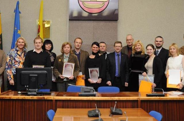 Apdovanoti gražiausių kalėdinių vitrinų savininkai