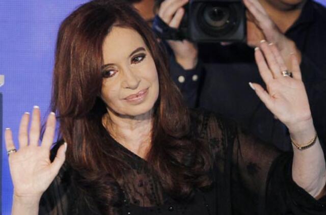 Argentinos prezidentei sėkmingai pašalintas vėžinis auglys