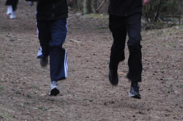 Bėgimo varžybas palaikė gėjų paradu