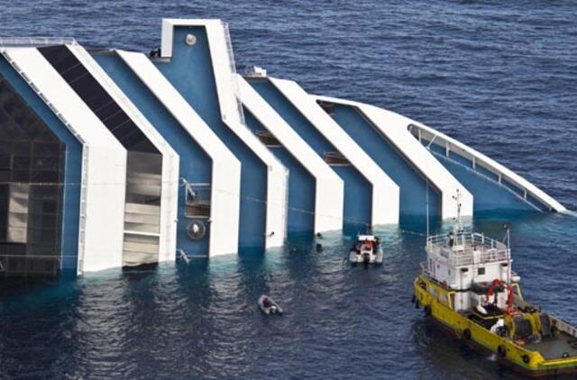 "Costa Concordia" laivu plaukė per "Titaniko" katastrofą žuvusio vyro giminaičiai