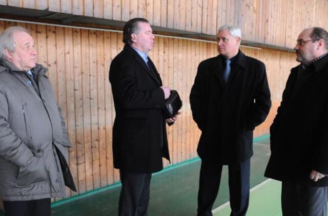 Dėl futbolo mokyklos - išvažiuojamasis posėdis