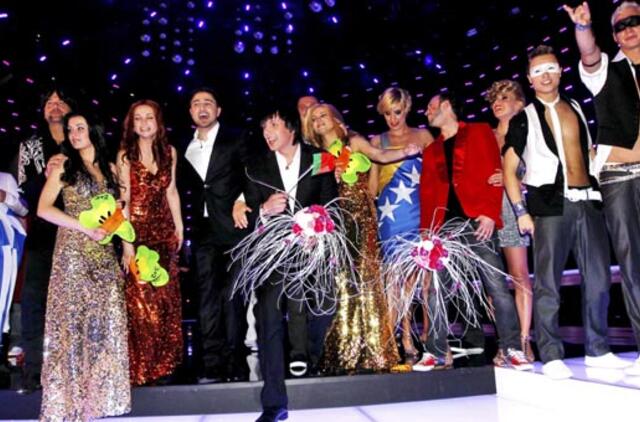 "Eurovizijos" konkurse dalyvaus 43 šalių atstovai