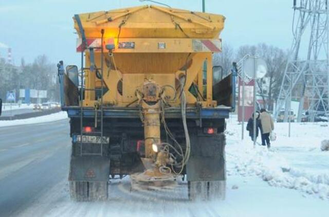 Gatvių valytojai dirba skirtingai