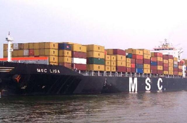 Iki rekordinio laivo - 2 centimetrai