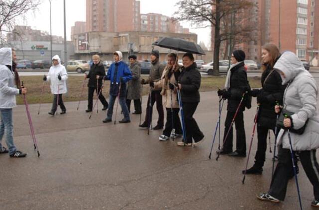 Klaipėdiečiams - šiaurietiško ėjimo mokymai