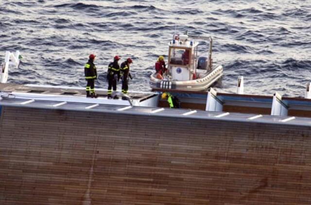 Kruizinio lainerio aukų skaičius išaugo iki 15 žmonių