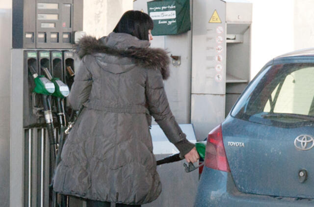 Lenkijos vairuotojai protestuoja prieš dideles benzino kainas