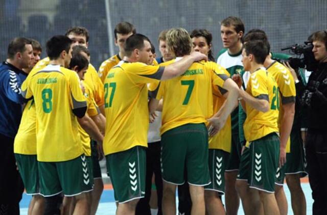 Lietuvos rankininkai nugalėjo italus 34:25