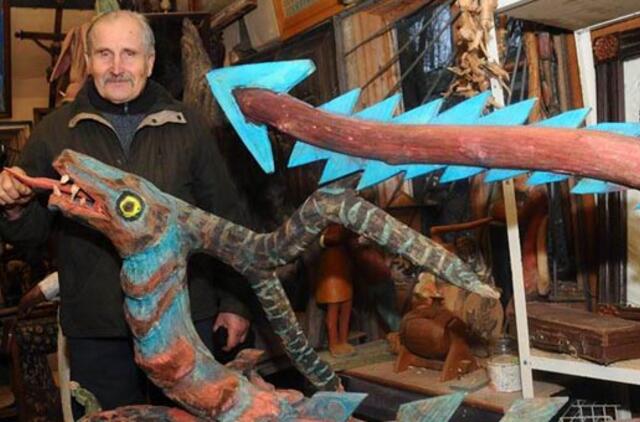 "Norėčiau išdrožti gražiausią pasaulio mergelę"