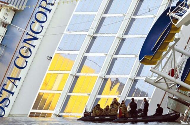 Nustatytos aštuonių žuvusių "Costa Concordia" keleivių tapatybės