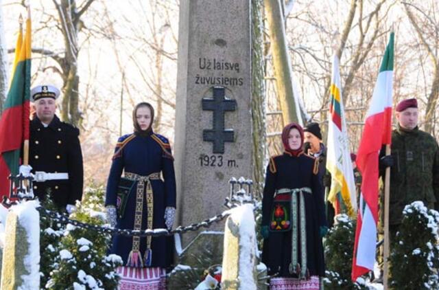 Pagerbti 1923 metų sukilimo dalyviai