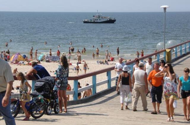 Palanga vilios turistus iš Kinijos ir JAV