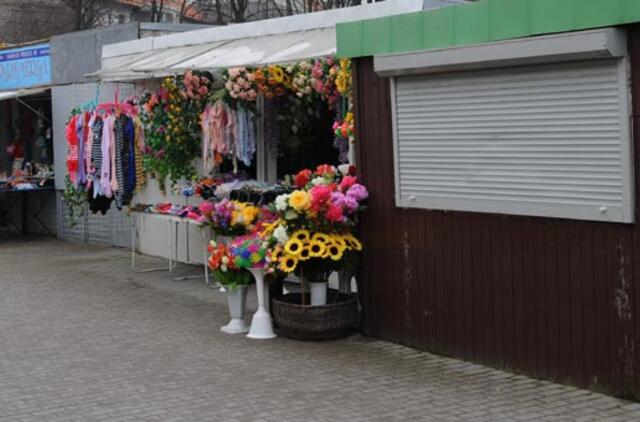 Po Naujųjų Klaipėdoje beliko trys kioskai