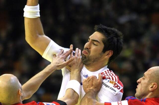 Prancūzijos rankininkai nugalėjo rusus