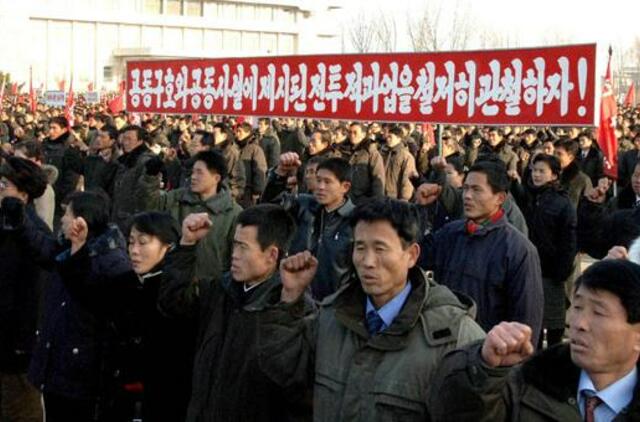 Šiaurės Korėja atšaukė visus 2012-ųjų kalendorius