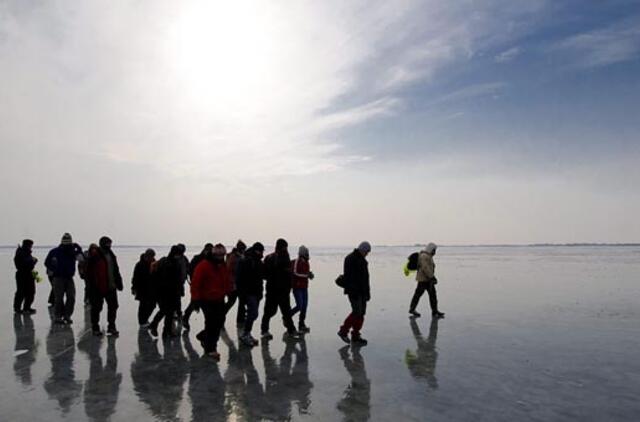 Bulgarijoje pirmąkart per 20 metų užšalo Dunojus