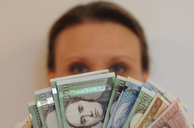 "Eurostat": minimalus atlyginimas Lietuvoje - vienas mažiausių