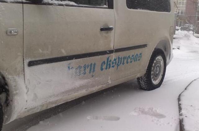 Lietuvoje papustyta, keliai valomi ir barstomi