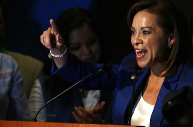 Meksikos konservatorių partija išsirinko pirmąją moterį kandidatę į prezidentus