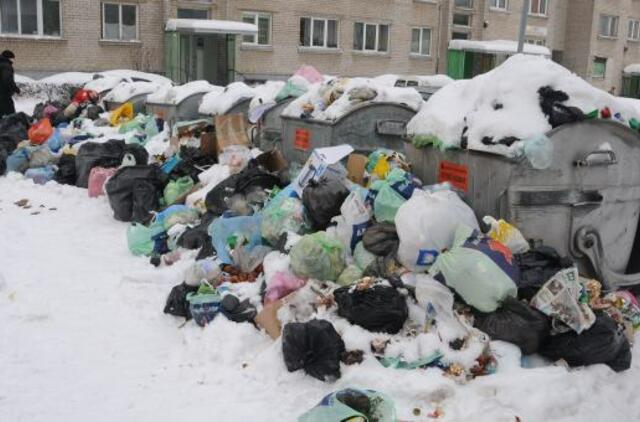 Mokestis už šiukšles - pagal žmonių skaičių