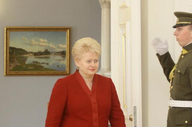 Prezidentė: valdžia jaunimo nedarbo problemos nevertino kaip rimtos
